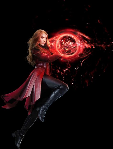 Download Scarlet Witch Magic Display | Wallpapers.com