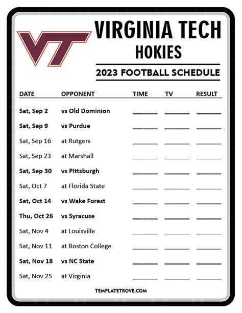 Vt Football 2024 Schedule Dates - nessy rebecca