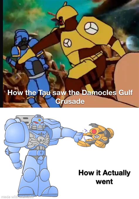 Tau in Melee : r/Grimdank