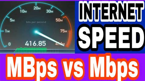 MBps vs Mbps | INTERNET Speeds Explained | Bytes vs Bits Difference in H...