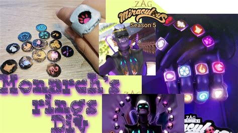 DIY Miraculous Ladybug Monarch Alliance Rings Cosplay, 54% OFF