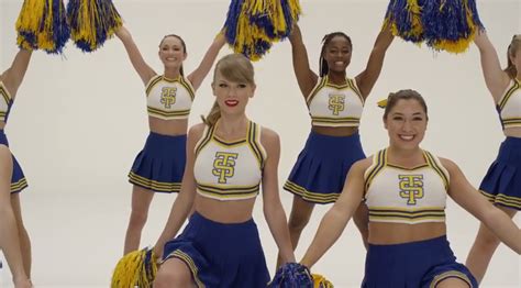 Watch "Shake It Off" Outtakes! | Cheerleading outfits, Cheer outfits ...