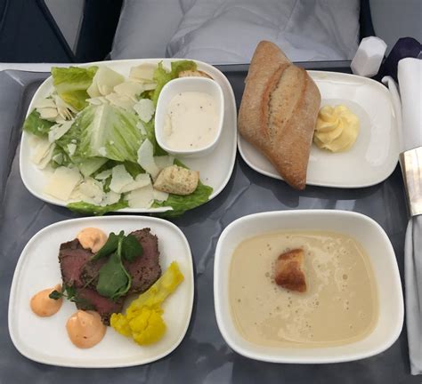 Food Review: Delta A330 Business Class from Paris to New York — Kitchen Season