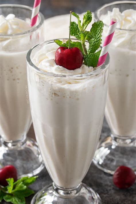 Skinny Vanilla Protein Milkshake - The Chunky Chef