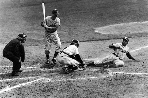 This Day In Dodgers History: Jackie Robinson Steals Home In Game 1 Of ...