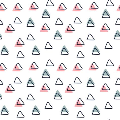 Premium Vector | Triangle pattern vector set