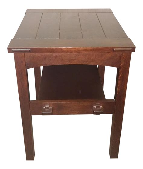 Stickley Mission Collection Butterfly Top End Table on Chairish.com Paul Laszlo, Edward Wormley ...