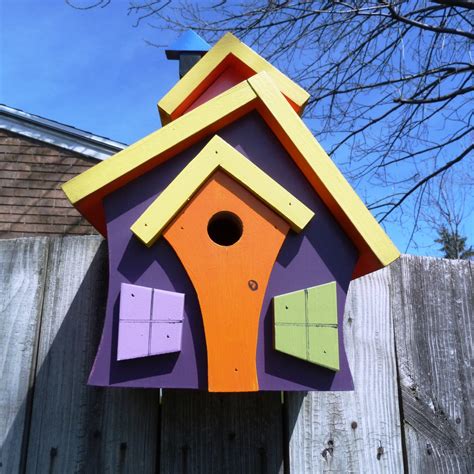 15 Decorative and Handmade Wooden Bird Houses - Style Motivation