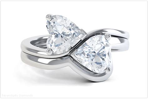 Heart Engagement Rings - Romantic Settings for Diamonds