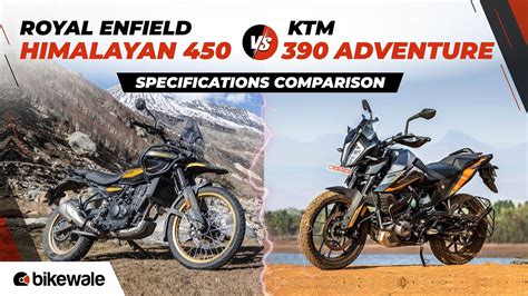 Royal Enfield Himalayan 450 vs Himalayan 411 vs KTM 390 Adventure ...