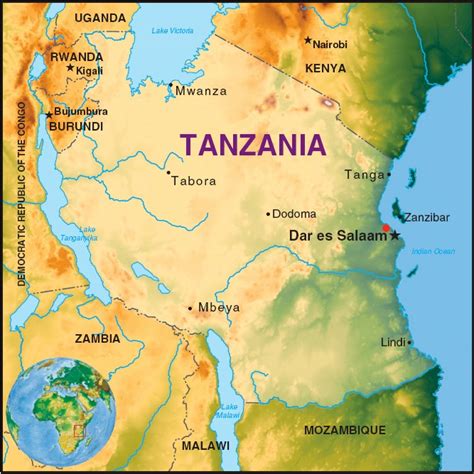 Lake Tanganyika World Map | www.pixshark.com - Images Galleries With A Bite!