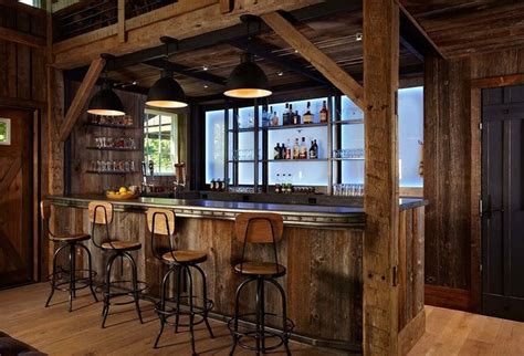 rustic wine cellar by Kelly & Co. | Home bar designs, Bars for home ...