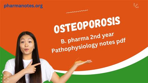 Osteoporosis - B. Pharma 2nd Semester Pathophysiology notes pdf ...