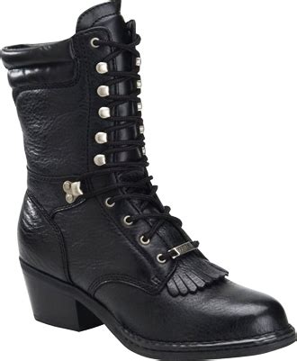 Double H Women's Western Work Boot 1086 - Black