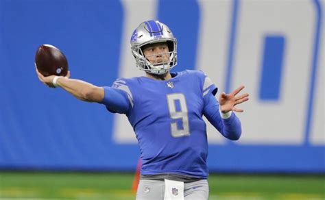 Lions Will Look To Trade Matthew Stafford In A Mutual Parting Of Ways