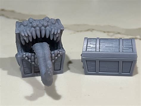 Mimic Chest 3D Print Before and After - Etsy