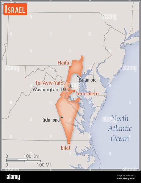 Israel On Us Map - Franny Antonietta