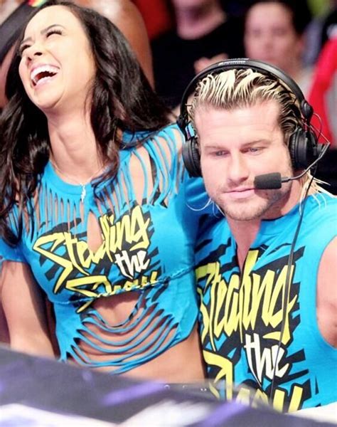 AJ Lee & Dolph Ziggler♡ They were so cute together why did they break uppp. D: | Wwe couples ...