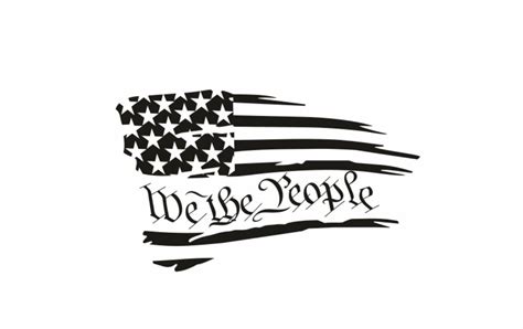 We the People Svg We the People American Flag Svg 2nd - Etsy