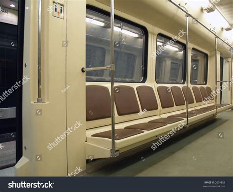 Interior Modern Subway Train Stock Photo (Edit Now) 2659858