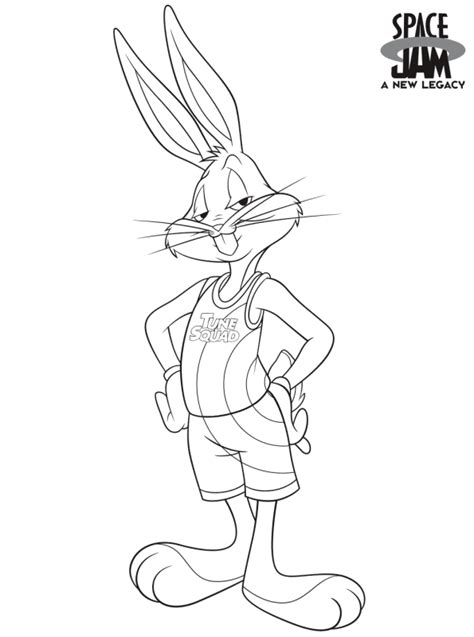 Kids-n-fun.com | Coloring page Space Jam 2 A New Legacy Space Jam 2 ...