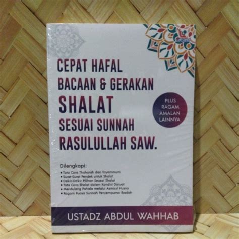 Jual Cepat hafal bacaan & gerakan shalat sesuai sunnah Rasulullah SAW ...