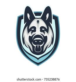 Dog Head Vector Logoicon Illustration Stock Vector (Royalty Free) 735238876 | Shutterstock