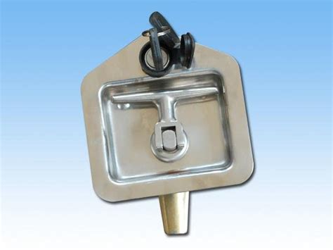 Stainless Steel Folding T handle Trailer Truck Door T Handle Paddle Lock Price - 4 (China ...