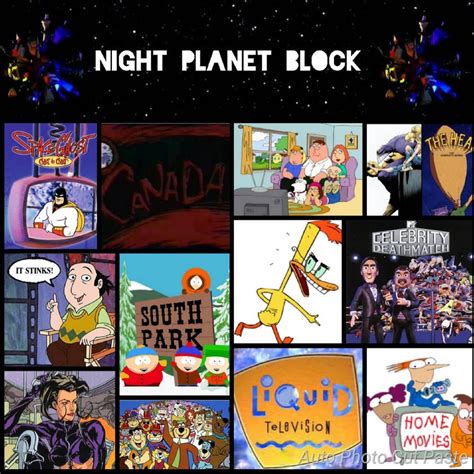 Teletoon USA: Night Planet Block by MsKeith87 on DeviantArt