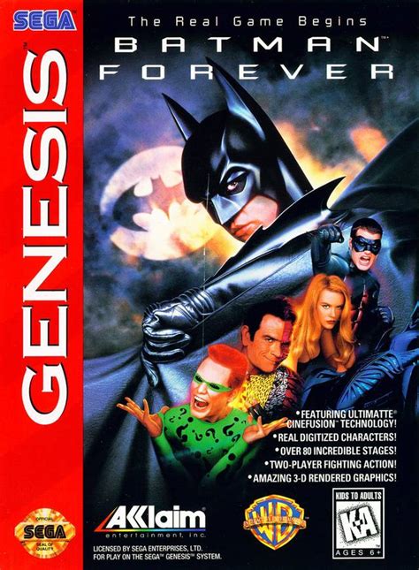 Batman Forever Sega Genesis