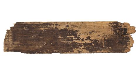 Old plank of wood on transparent background png file 9308182 PNG