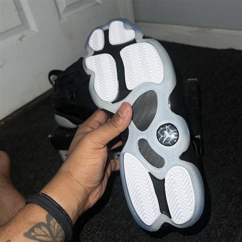 JORDAN 6RINGS BLACK ICE SIZE 8 BRAND NEW/ NEVER... - Depop