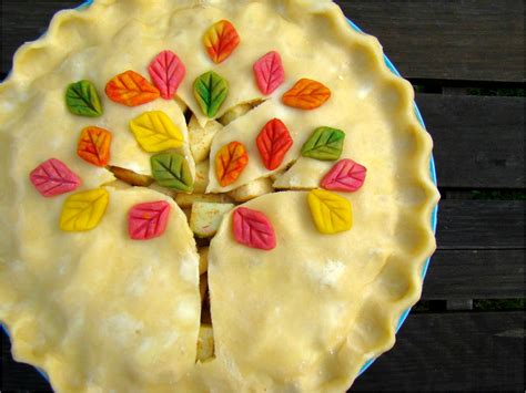 Fall apple pie