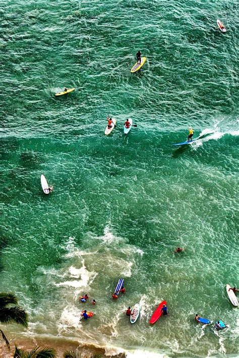 Waikiki Surfing Photograph by Jim Albritton - Fine Art America