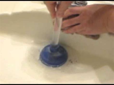 How To Unclog A Bathroom Sink With A Plunger – Rispa