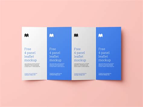 4 Panel Accordion Fold Brochure Template - Get What You Need For Free