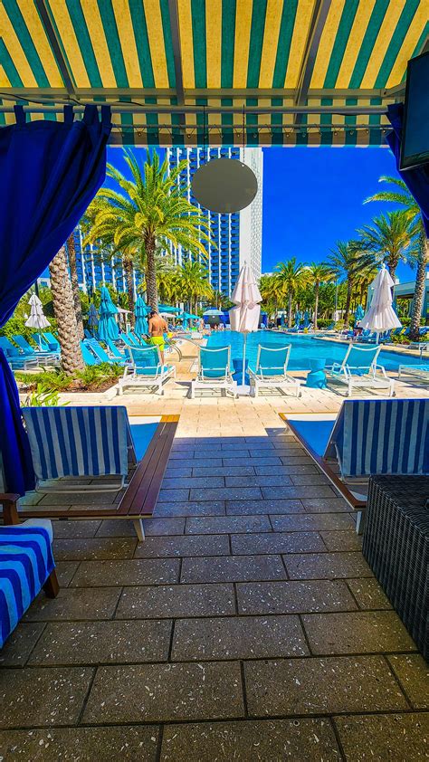 Poolside Cabana at Hilton Buena Vista Palace