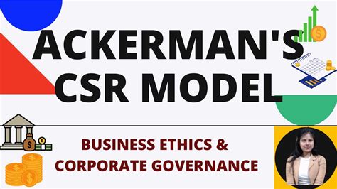 Ackerman's CSR Model - YouTube