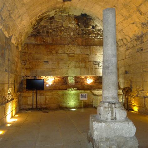 Jebusites: Western Wall Tunnel Excavations, Jerusalem