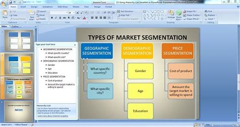 Using Hierarchy List SmartArt in PowerPoint Presentations | PowerPoint Presentation