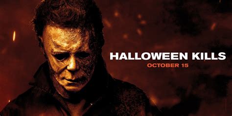 Michael Myers Escapes The Fire In Halloween Kills Dolby Movie Poster