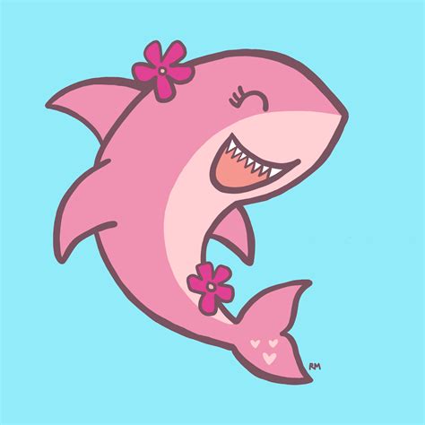 Pink Shark | Ruth Miller Creative