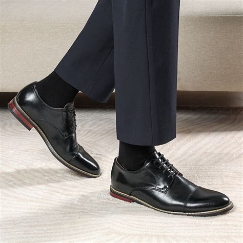 9 Best Men's Black Formal Shoes To Look Chic-Bruno Marc