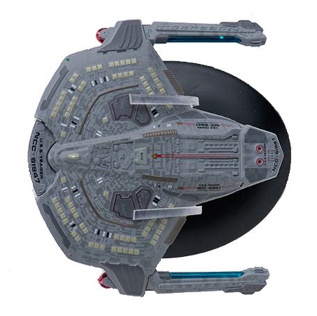 Star Trek USS Yeager NCC-61947 (Saber-class) Model with Collectible Ma – The Away Mission