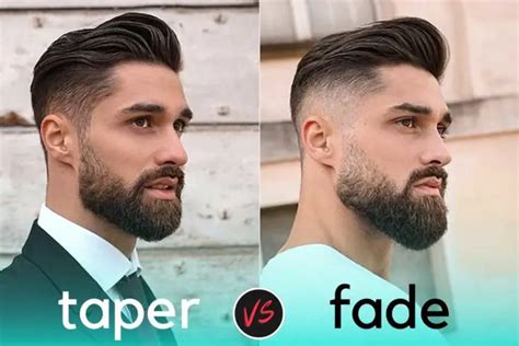 Taper vs Fade Haircut: The [Surprising] Difference - Bald & Beards