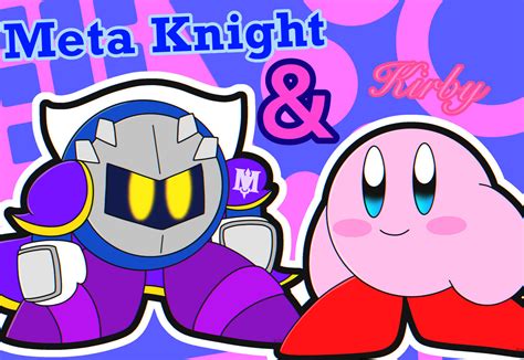 Meta Knight and Kirby by RCKtheartist on DeviantArt