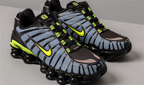 Nike Shox Tl Thunderstorm/ Volt-black in Blue for Men - Lyst