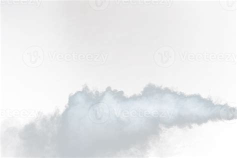 Dense Fluffy Puffs of White Smoke and Fog on transparent png Background ...