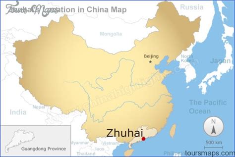 Zhuhai Map - ToursMaps.com