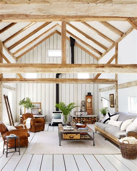 75 Cozy And Inviting Barn Living Rooms - DigsDigs